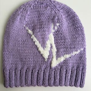 The Vampire Lestat Hat - Purple and White