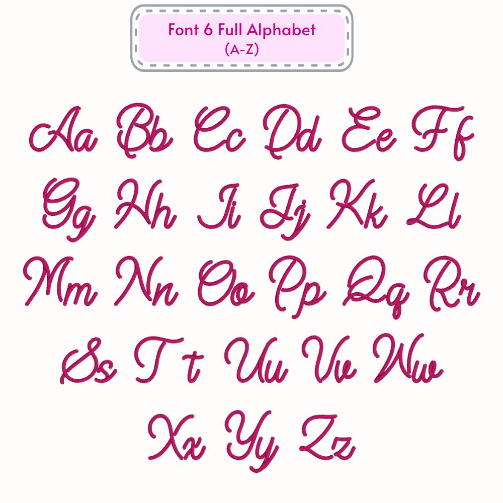Whimsy Handwriting 10 Handwriting Font Bundle - Whimsical Cursive Alphabet Set - Aesthetic ...