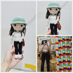 Personalized Crochet Doll From Photo, Custom Amigurumi Gift, Handmade Lookalike Plushie, Custom Portrait Doll, Mini Me Gift, Gifts For Her