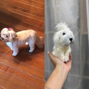 Custom Photo to Stuffed Animal Replica, Personalized Pet Clone, Cute Dog Toy, Memorial Pet Plush, Dog Clone Stuff, Handmade Amigurumi Gift