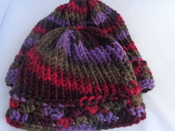 Mulberry Purple Matching Hats, Dad n' Son Matching Hats, Dad n' Daughter Head Warmer, Mom n' Daughter Skull Dress, Mom n' Son Matching Hats