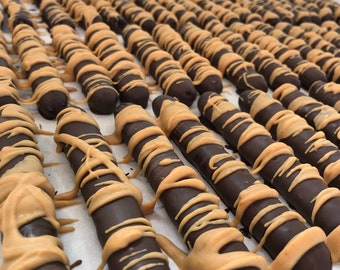 chocolate covered pretzels