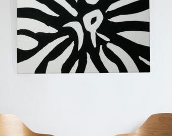 Handmade Textile Wall Hanging Abstract Art