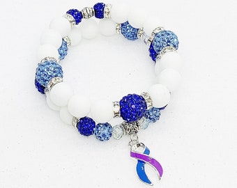 Rheumatoide Arthritis Bewusstsein Armband, RA Bewusstsein Armband, rheumatoide Arthritis Bewusstsein Schmuck, RA Bewusstsein Schmuck, Zubehör