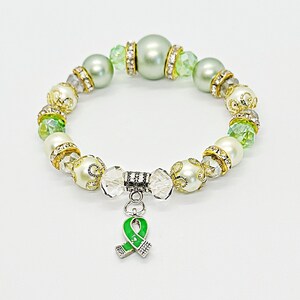 Green Awareness Ribbon, Cerebral Palsy Awareness, Liver Cancer Awareness, Mental Health, Liver Disease, Depression Awareness, Unique Gift