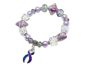Rheumatoide Arthritis Bewusstseins Armband, RA Bewusstsein Armband, Rheumatoide Arthritis Bewusstsein, einzigartiges Armband, inspirierendes Geschenk, einzigartiges Geschenk