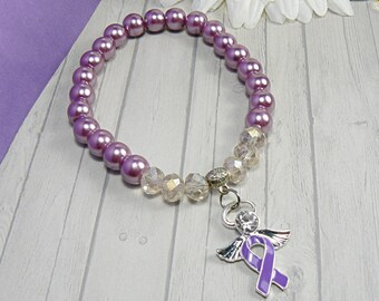 Engel Armband, Fibro Armband, Lupus Armband, Alzheimer Armband, Crohns Armband, Fibro Bewusstsein, Lupus Bewusstsein, Krebsbewusstsein