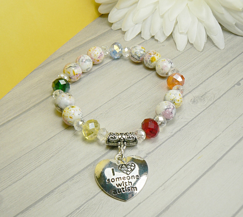 Autism Awareness Autism Jewelry Autism Bracelet Autistic Etsy