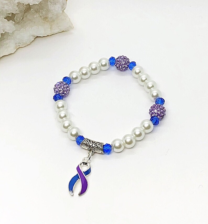 Rheumatoid Arthritis Awareness Bracelet RA Awareness Etsy