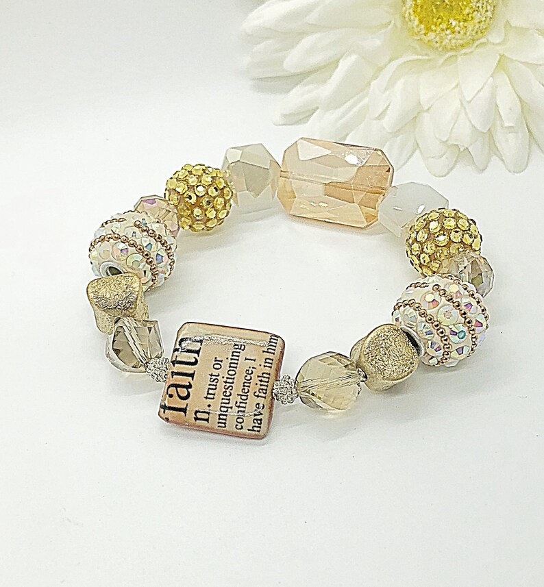 Faith Bracelet Hope Bracelet Awareness Bracelet Awareness | Etsy