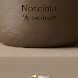 Durable Personalized Dog Urn – Minimalist and Elegant Design – 3D Printed Biodegradable PLA (Thermoplastic) – Personalized Dog Urn image 14