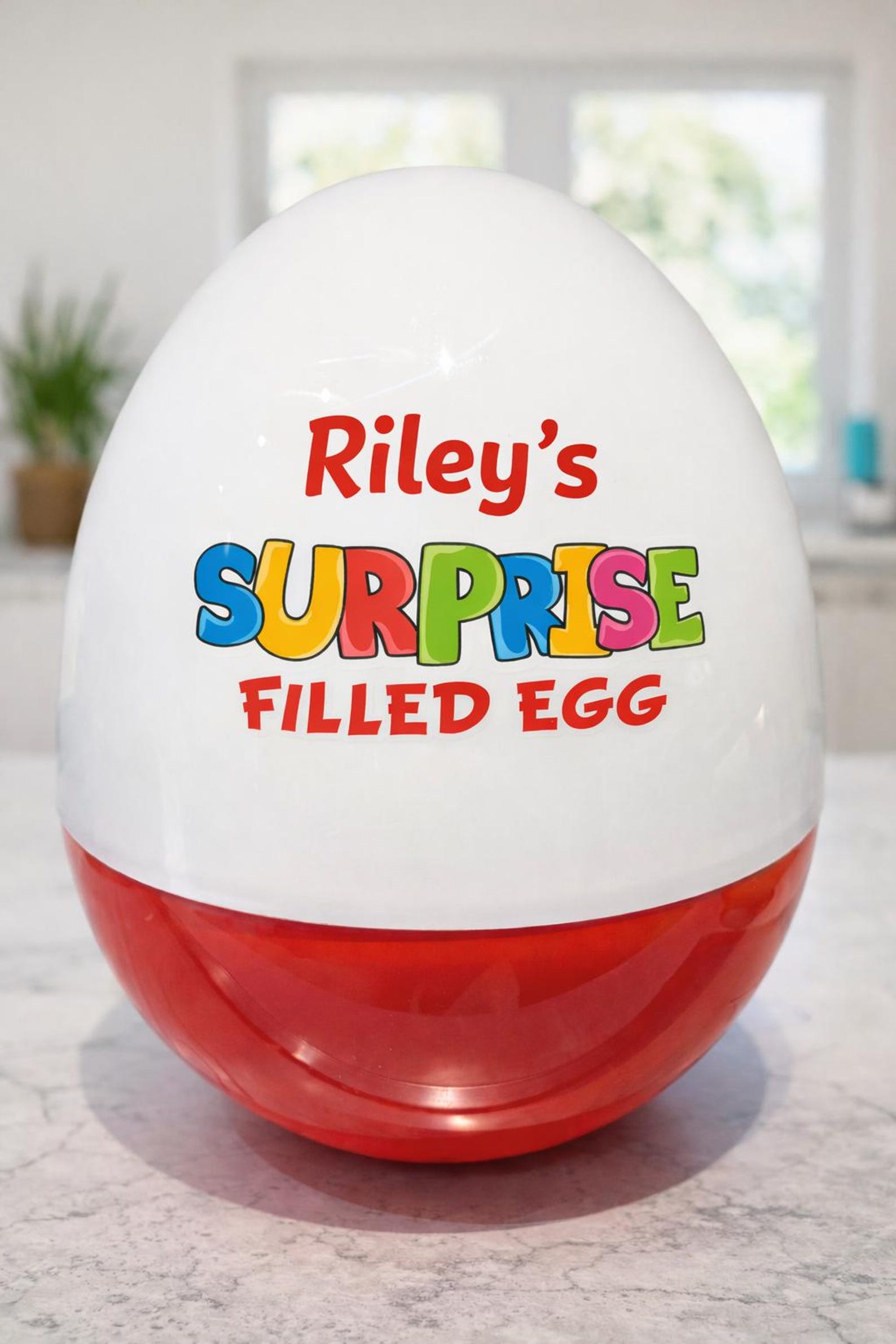 Giant Kinder Surprise Egg