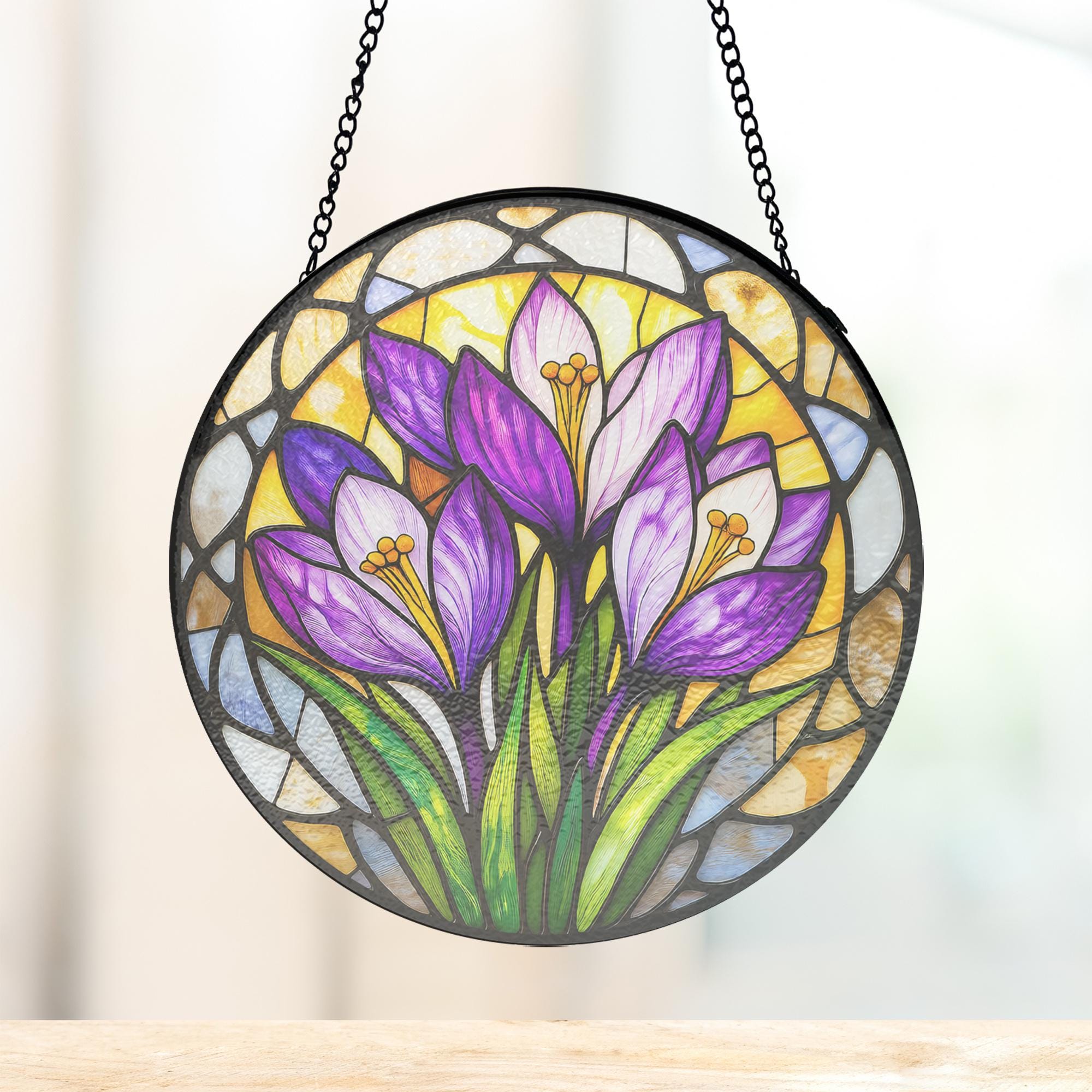 Easter Runes Ancient Runic Symbols Stained Glass Window Catcher, Nordic Rune Room ...