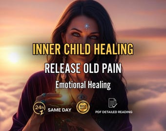 Inner Child Healing Reading – Trauma Release & Emotional Healing | Heal Your Inner Child, Find Peace and Self Love (Same Day PDF)