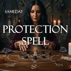Poderoso hechizo de protección / Eliminación de maldiciones de mal de ojo / Escudo de defensa espiritual / Lanzamiento de hechizos el mismo día / Servicio de limpieza de energía negativa