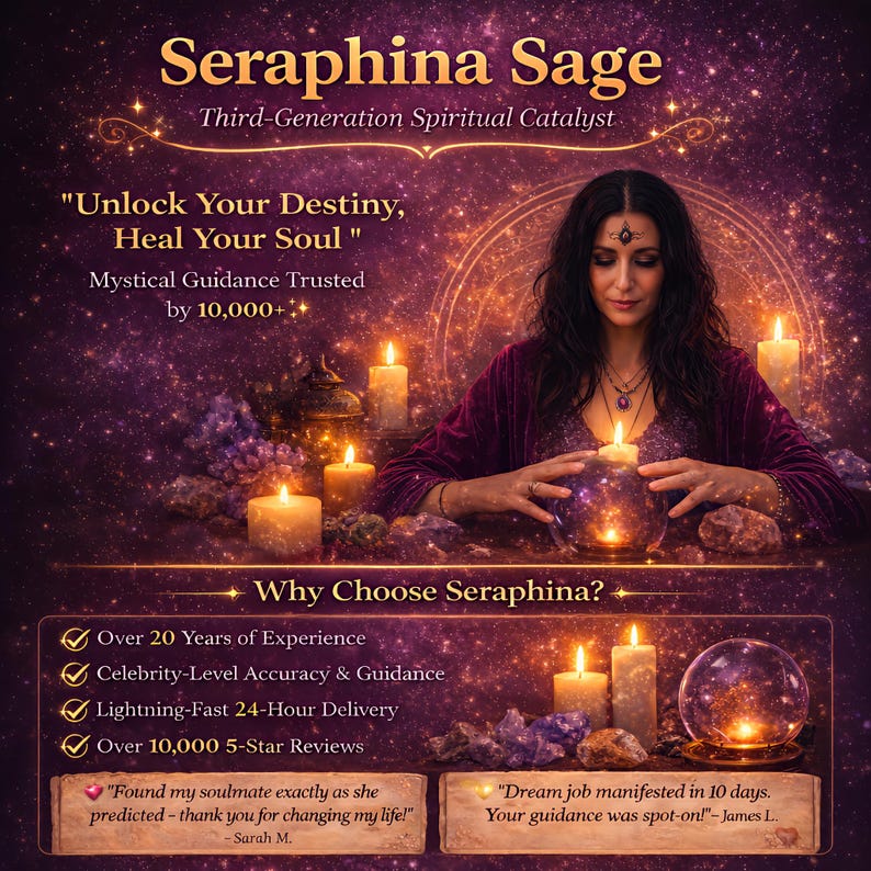 Same Day Curse Removal Hex Removal Spiritual Cleansing Powerful Black Magic Evil Eye Negative Energy Removal Spell Psychic Attack Banishment image 6