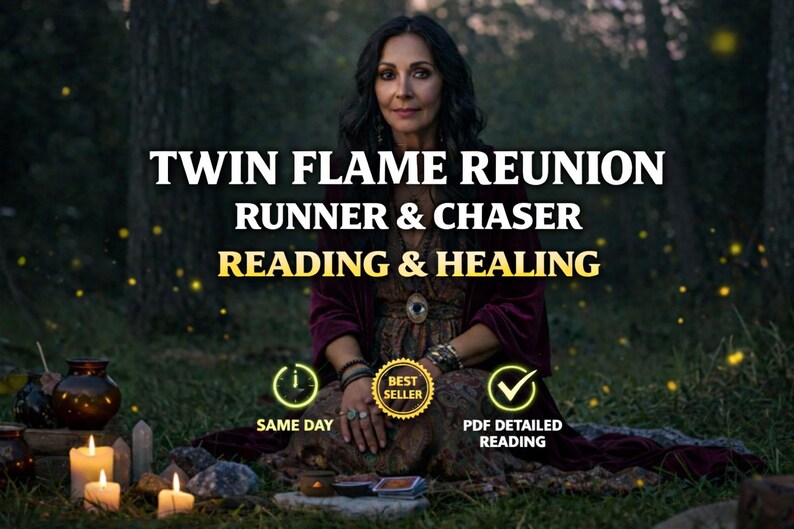 Twin Flame Reading Runner & Chaser Reunion | Detailed Love Reading and ...