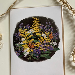 Carta Goldenrod e Aster