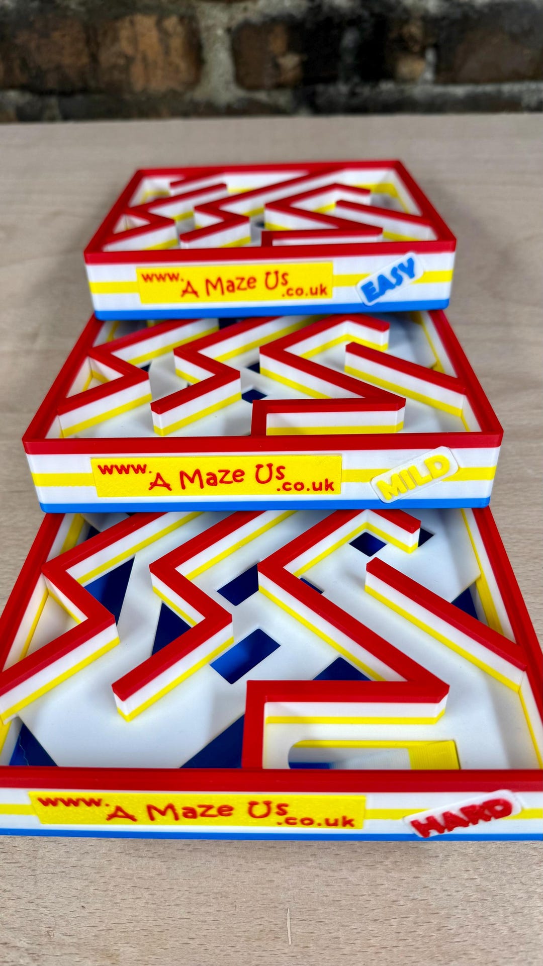 Diagonal Maze Puzzle Set – Hand-eye Coordination Game - Etsy