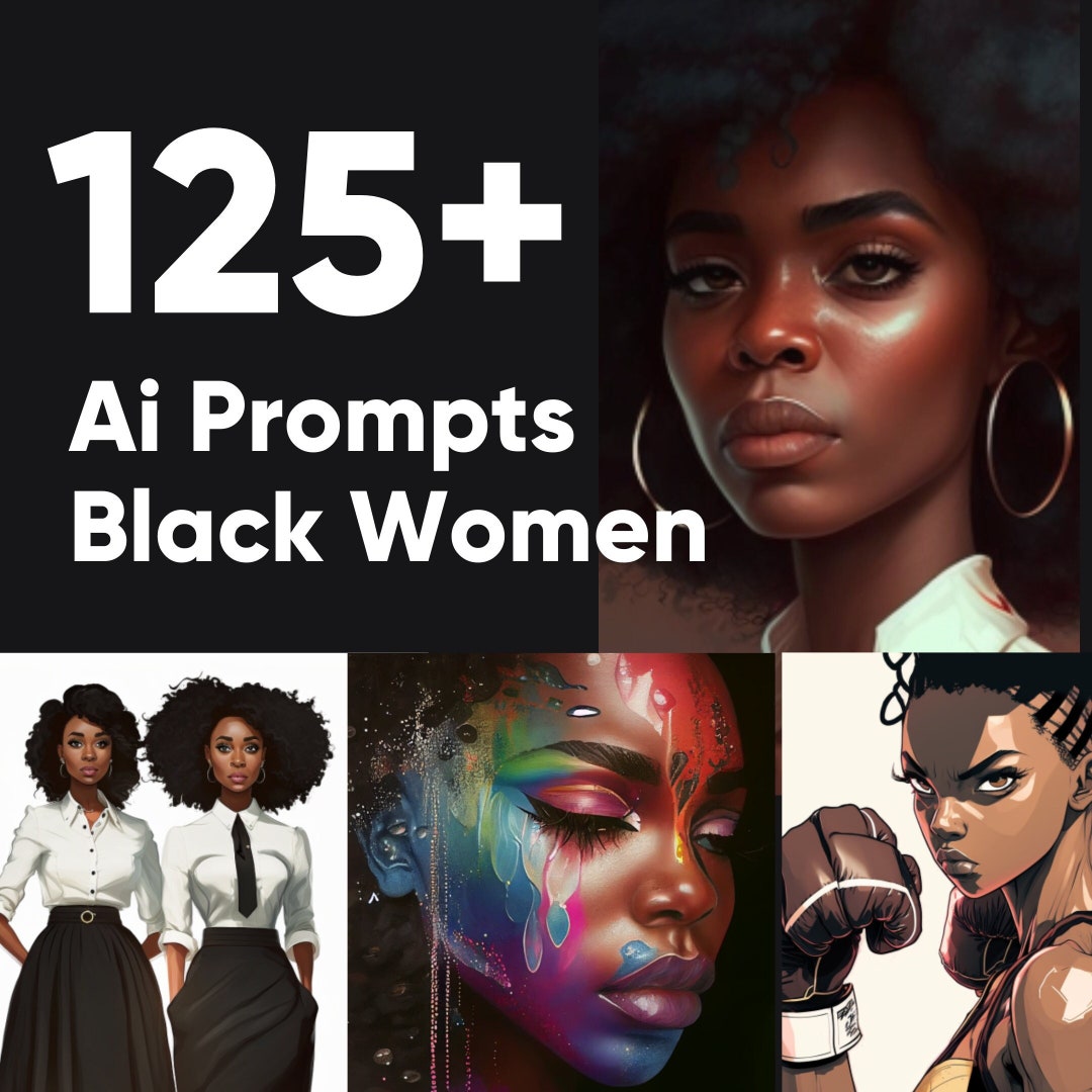 Midjourney Guide Beautiful Black Women AI Prompts and Professional ...