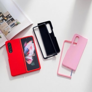 Samsung Galaxy Z Fold 6 5 4 3 TPU Case – Multi-Color Shockproof Cover, Slim Protective Shell, Durable Phone Case