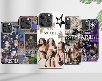 KATSEYE K-Pop Phone Case • Aesthetic Collage Cover • Fan Gift (iPhone & Samsung)