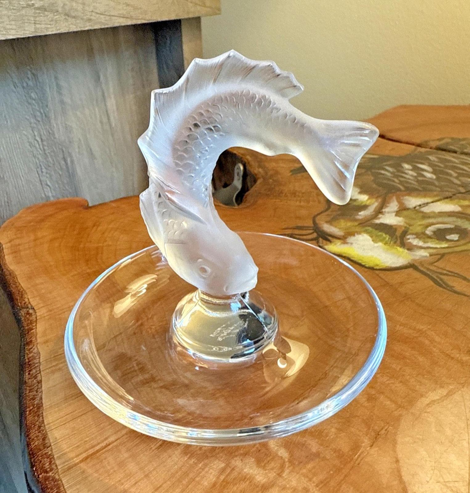 かわいいラリック★雀 ピントレー ディッシュ フランス輸入 アールデコ かわいいラリック☆雀 ピントレー ディッシュ フランス輸入 アールデコ