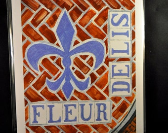 Fleur de tile