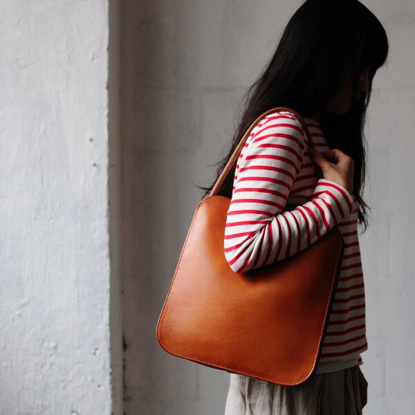 Rectangular Leather Bag Etsy