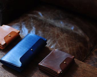 Artemis Leatherware Hand Stitched One Piece Long Wallet