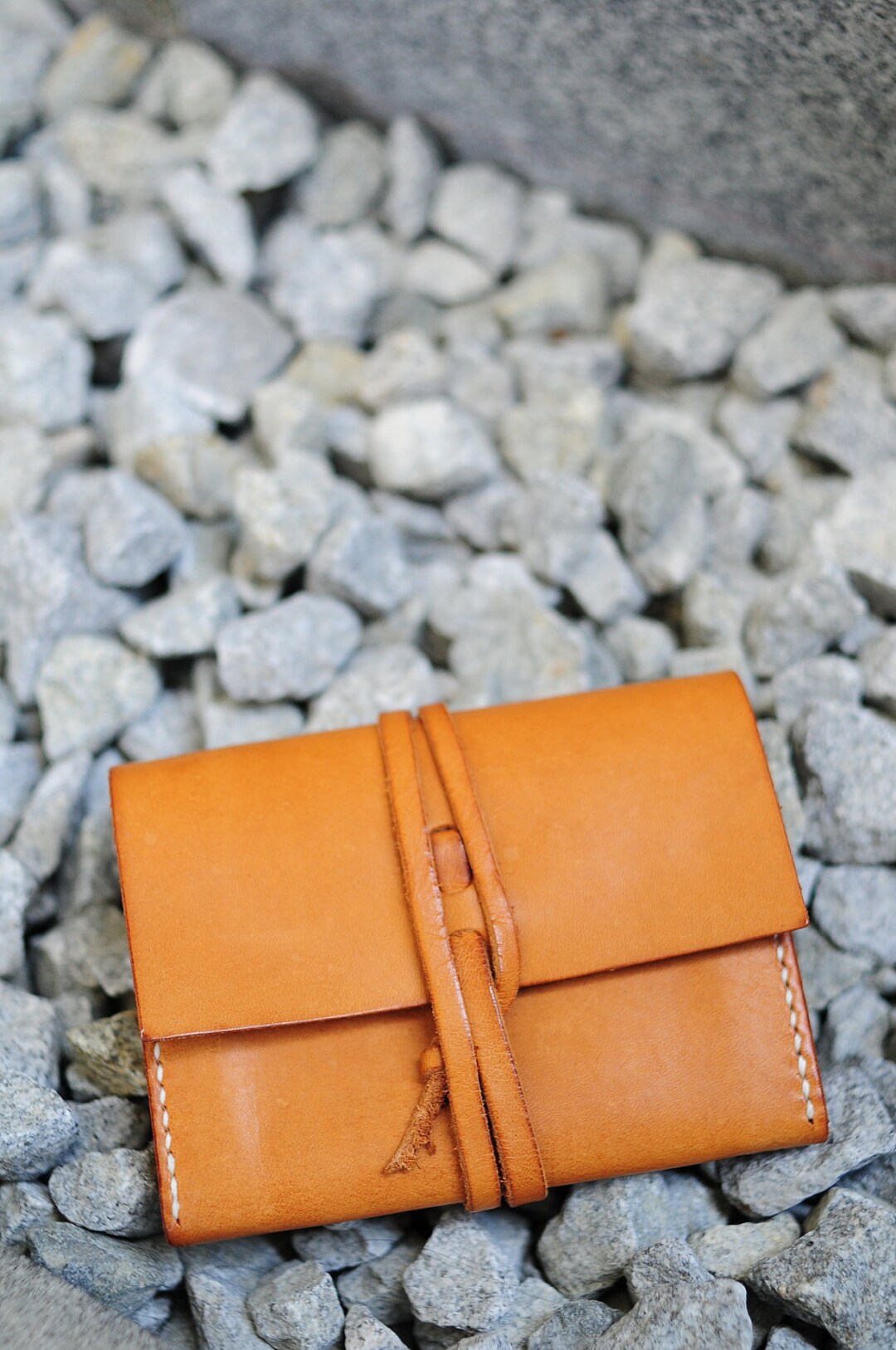 Hand Stitched Leather Wallet Etsy