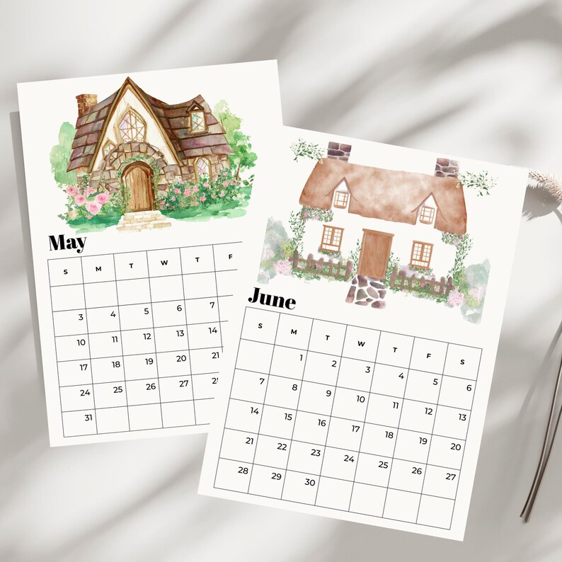 2026 Mini Calendar-2026 Calendar-printable Calendar-2026 Monthly ...
