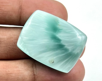Hemimorphite Cabochon, Natural Hemimorphite Radiant Gemstone Jewelry Making Handamde Gemstone Hemimorphite Polished Cabochon Healing Stone