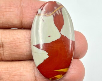 Noreena Jasper, Natural Noreena Jasper Cabochon, Noreena Jasper Oval Gemstone For Jewelry Making, Jasper, Gemstone, 40X22X4 MM, 29.40 Cts