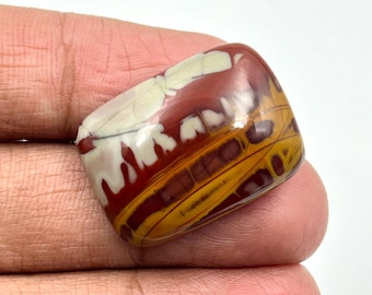 Noreena Jasper, Natural Noreena Jasper Cabochon, Noreena Jasper Radiant Gemstone For Jewelry Making, Jasper, Gemstone, 26X19X6 MM, 30.80 Cts
