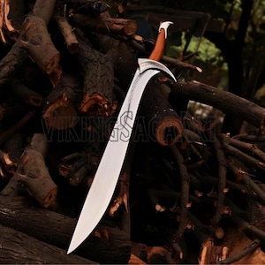 Handcrafted Orcrist Sword Replica: Viking Inspired Display Decor