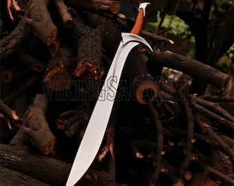 Handmade Orcrist Sword Replica: Viking Inspired Display Decor