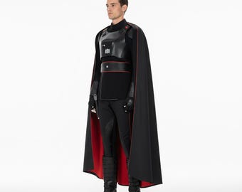 Disfraz de Moff Gideon de Star Wars para cosplay, armadura de villano, traje para LARP, Halloween, disfraz de ciencia ficción para convenciones.