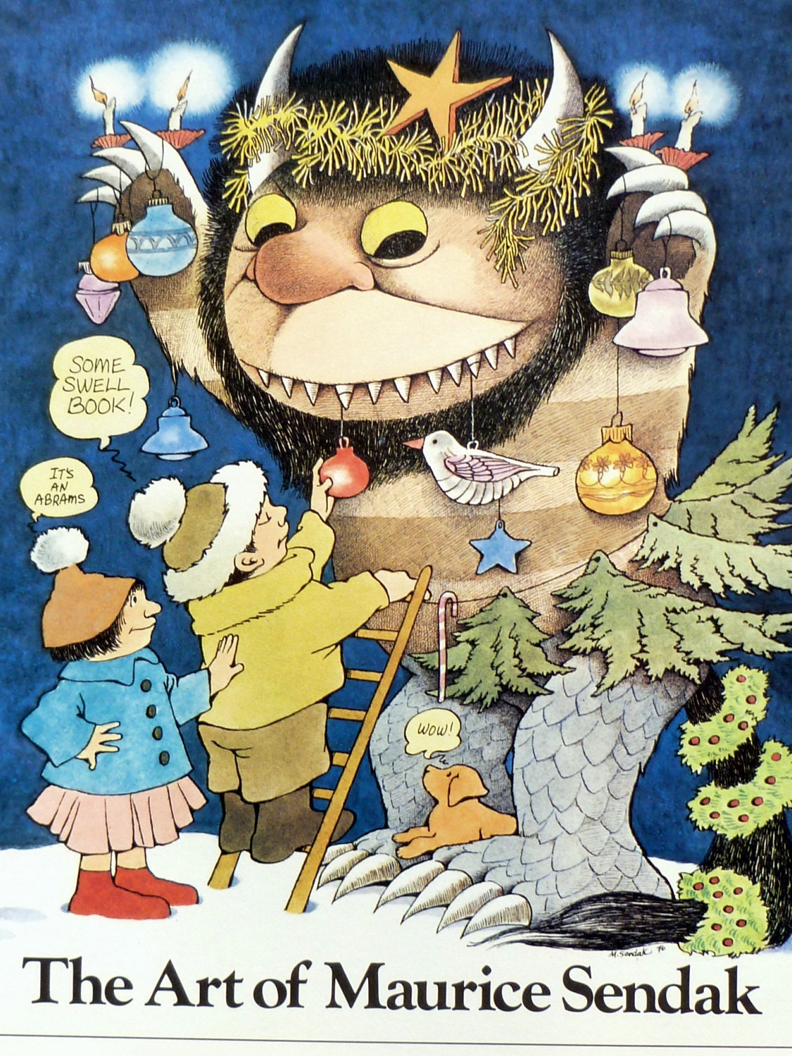 ART of MAURICE SENDAK by Maurice Sendak Vintage Poster Etsy