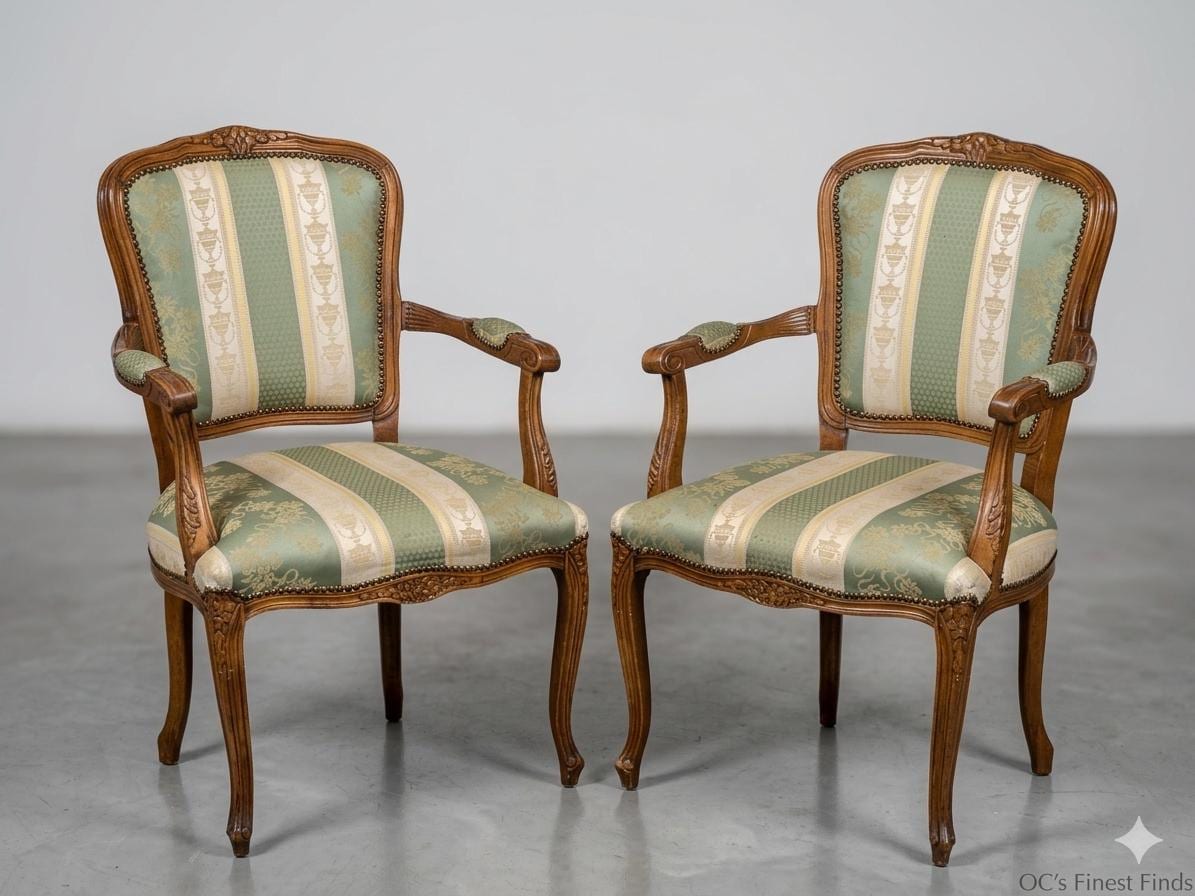 Vintage handcarved chair - Etsy 日本