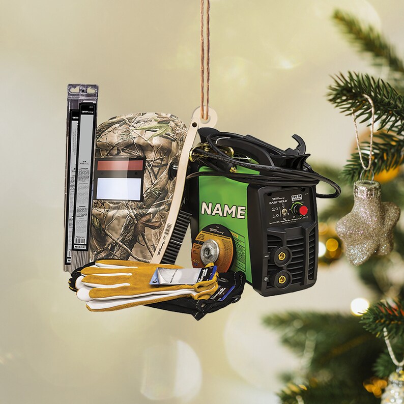 Welder Christmas Ornament Welder Christmas Tree Ornament Etsy