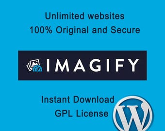 IMAGITY PRO with GPL license and Key license / Unlimited Live Time Websites (Instant Download)