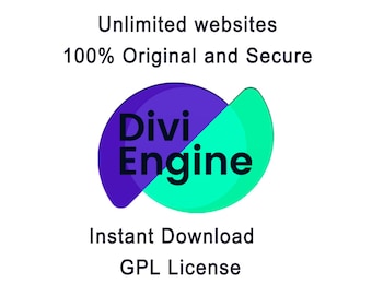 DIVI Engine / GPL license / Unlimited Live Time Websites (Instant Download)