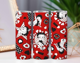 Inspired Cartoon Girl Character Tumbler Wrap Bundle | Spooky Sublimation PNG Designs | Digital Download