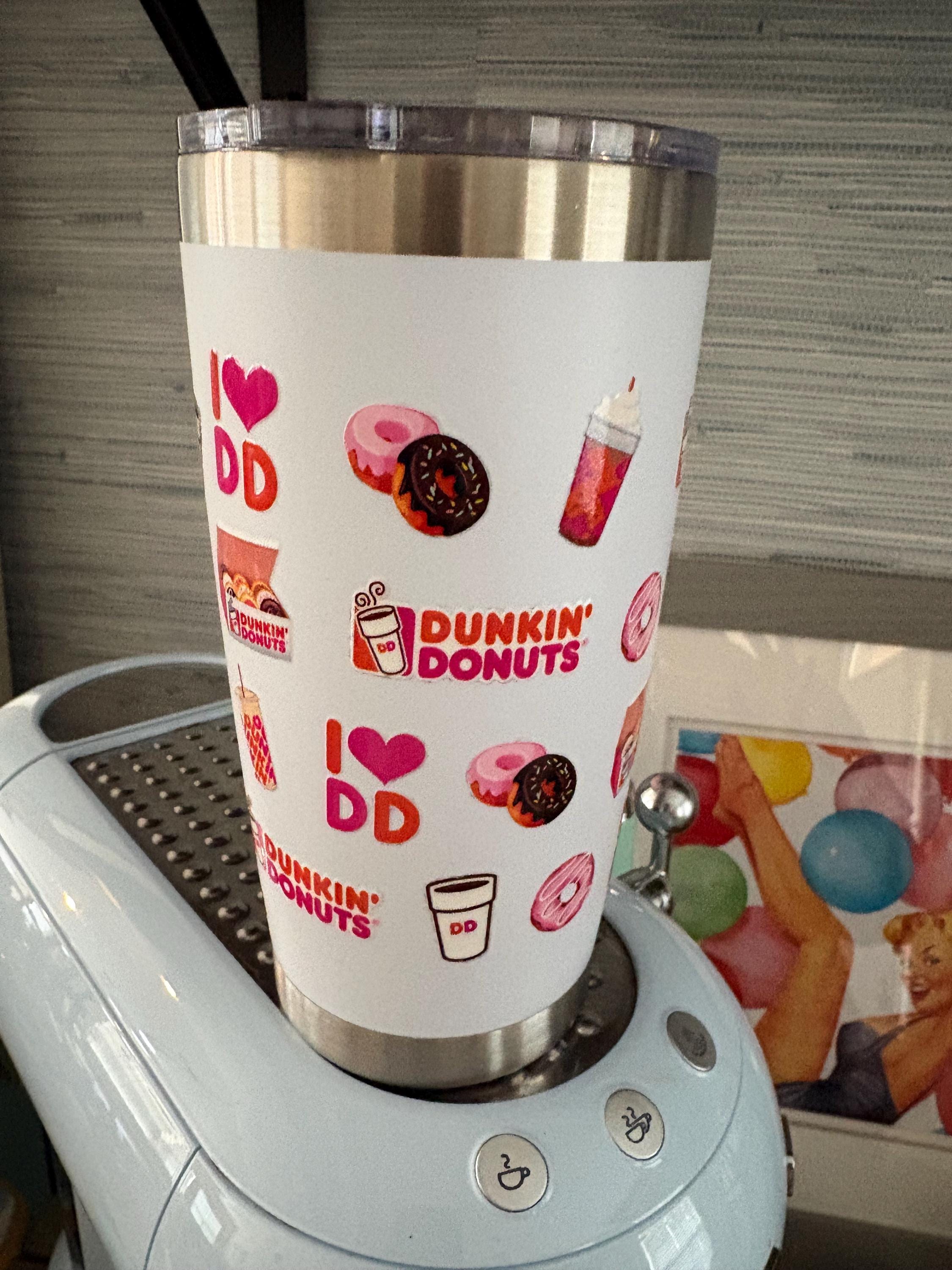 Dunkin Donut Stainless Tumbler - Etsy