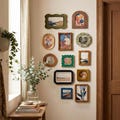 Mixed Style Picture Frame Set, Wall & Tabletop Gallery Wall Frames for Decor, Eclectic Colorful Frame Collage Kit, Housewarming Gift product logo