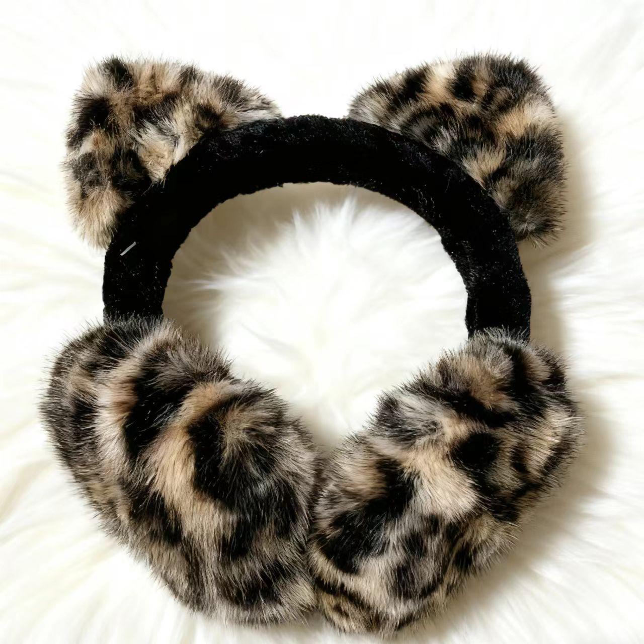 Leopard Ear Muffs - Etsy display picture 1