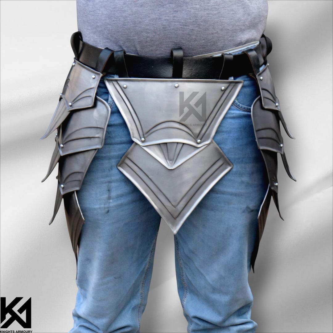 Medieval Tasset Belt Armor for Men & Women – 1.2mm Steel LARP, Cosplay ...
