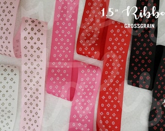 Natural Printed Polka Dot Spotted Linen Ribbon 10mm wide Wedding Favours