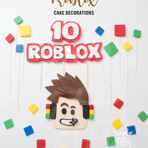 Roblox Noob skin Cookie Cutters // Video Games // crafts, fondant, clay,  play dough